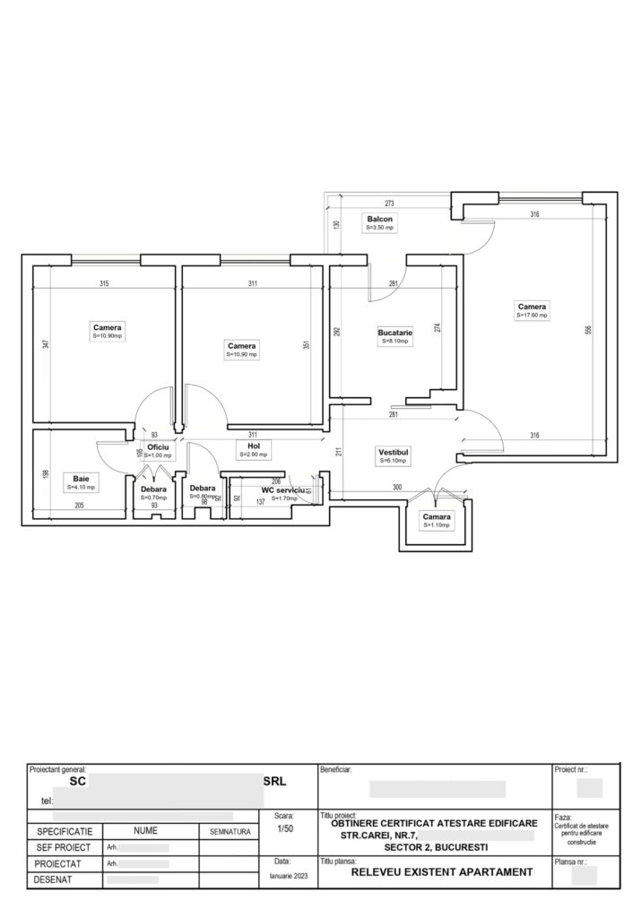 planuri de arhitectura